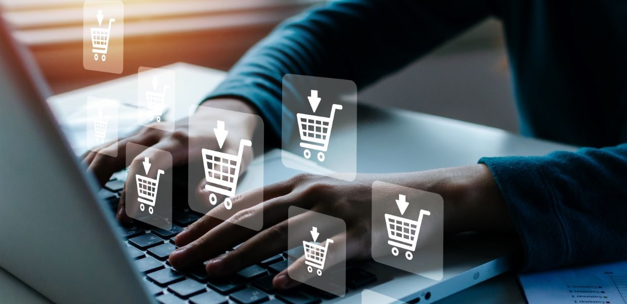 Online shopping image