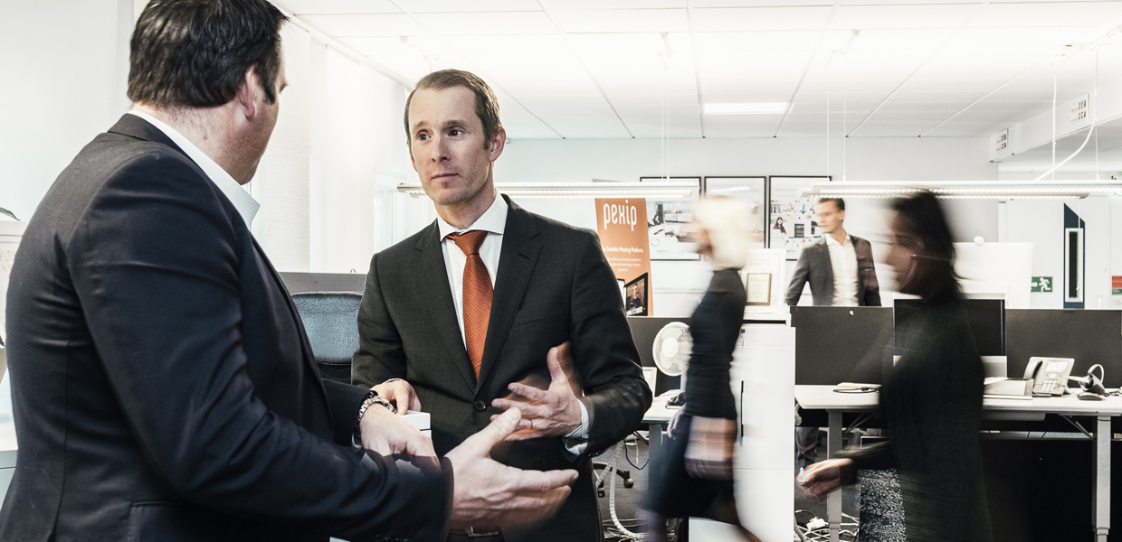 Henrik Romilson, DLL (left) and Erik Karlander, Office Management (right)
